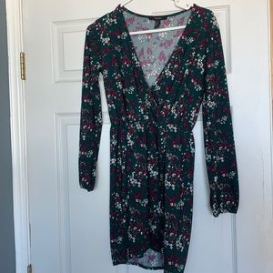 Long sleeve floral dress